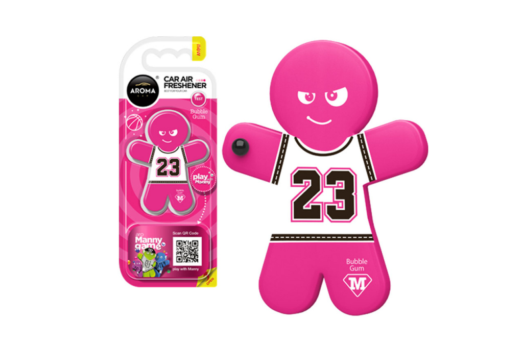 Odorizant Auto Aroma Car Manny - Bubble Gum Amio A92994
