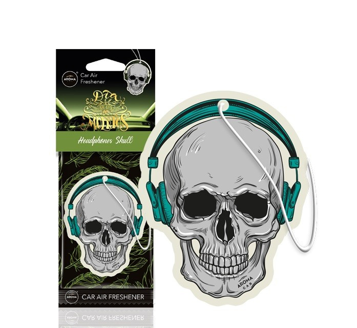 Odorizant auto AROMA CAR MUERTOS Casti Skull