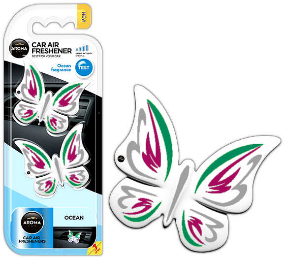 Odorizant Auto Aroma Fancy Shapes Butterfly Ocean Amio A83537