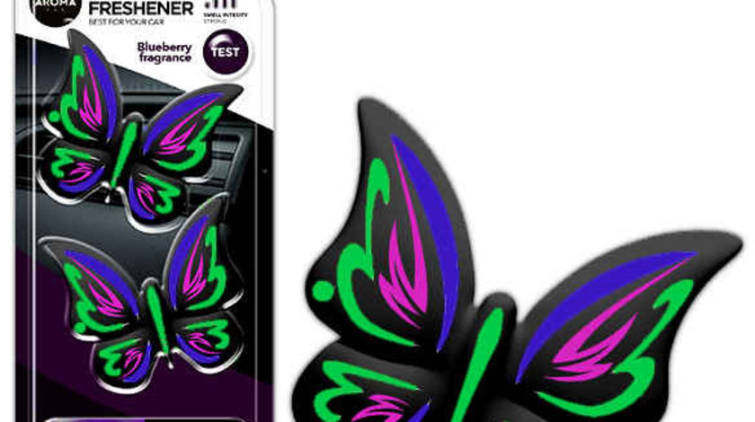 Odorizant Auto Aroma Fancy Shapes Butterfly Blueberry Amio A83532