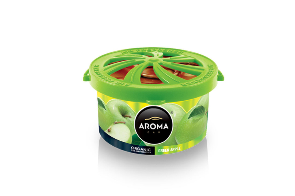 Odorizant Auto Aroma Organic Măr Verde Amio A92101