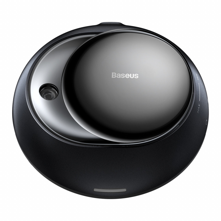 Odorizant Auto Baseus Cu Atomizor Negru + 2 Cartușe (Freesia + Bell) + Cablu De încărcare USB Tip C 1M CNZX000301