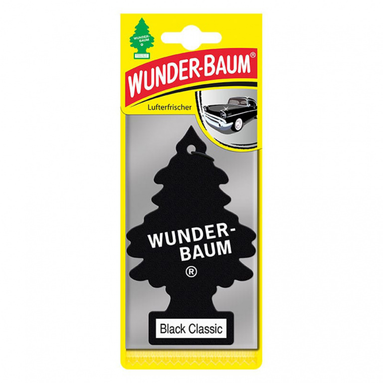 ODORIZANT AUTO BRADUT WUNDER-BAUM BLACK CLASSIC 7612720201068 WUNDER-BAUM