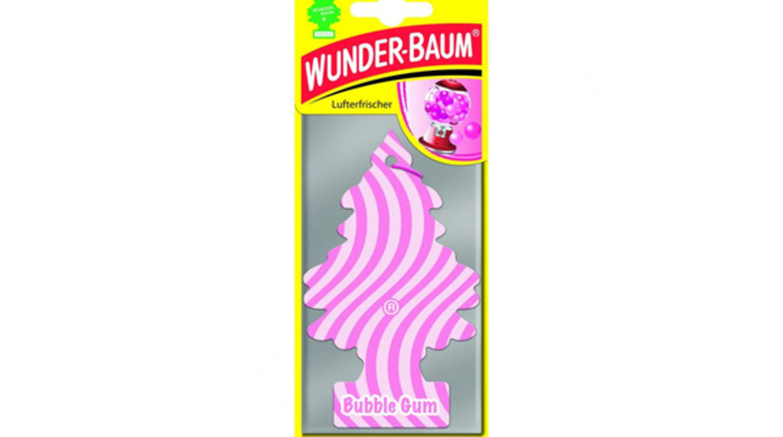 ODORIZANT AUTO BRADUT WUNDER-BAUM BUBBLE GUM 7612720201563 WUNDER-BAUM