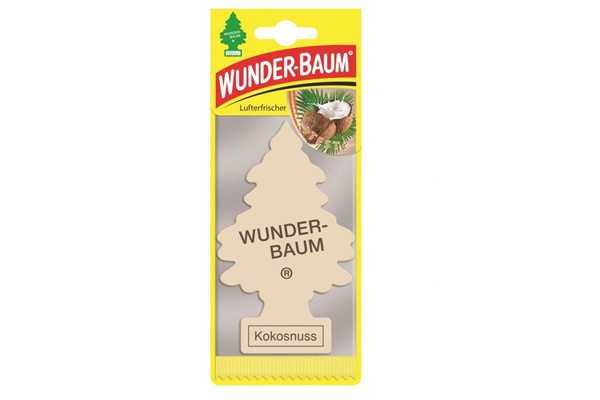 ODORIZANT AUTO BRADUT WUNDER-BAUM KOKOSNUSS 7612720201211 WUNDER-BAUM
