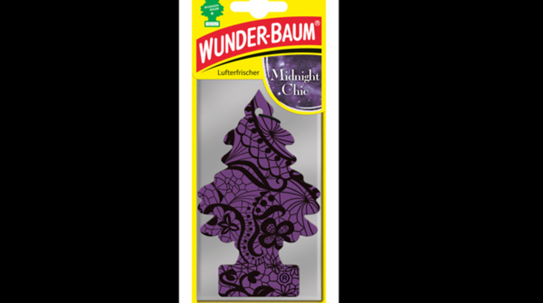 ODORIZANT AUTO BRADUT WUNDER-BAUM MIDNIGHT CHIC 7612720208661 WUNDER-BAUM