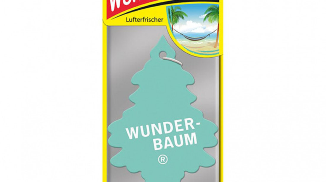 ODORIZANT AUTO BRADUT WUNDER-BAUM OCEAN PARADISE 7612720201952 WUNDER-BAUM