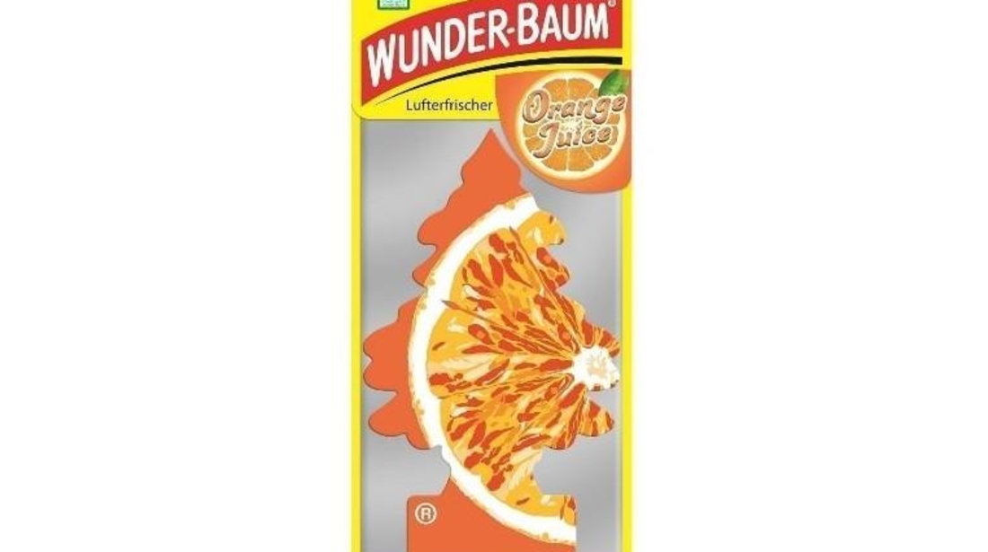 Odorizant auto bradut wunder-baum orange juice UNIVERSAL Universal #6 7612720201457