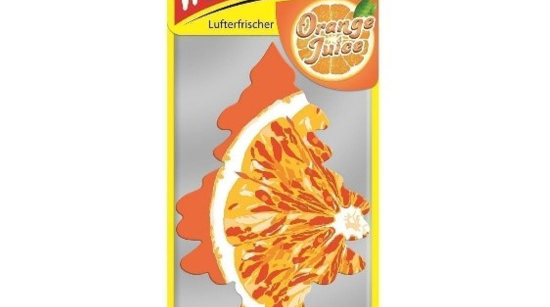 Odorizant Auto Bradut Wunder-baum Orange Juice 7612720201457