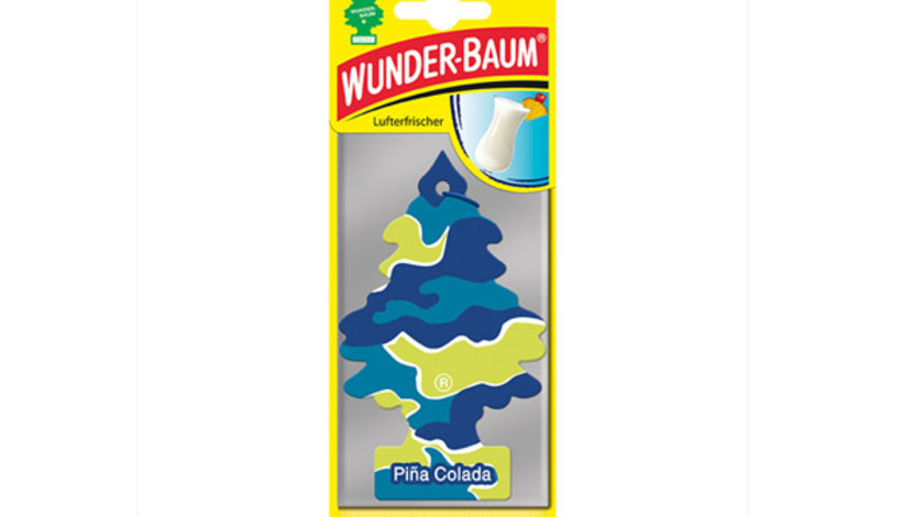 ODORIZANT AUTO BRADUT WUNDER-BAUM PINA COLADA 7612720108718 WUNDER-BAUM