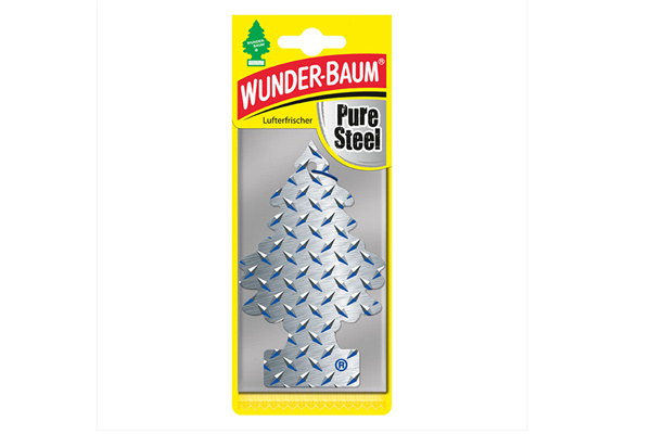 ODORIZANT AUTO BRADUT WUNDER-BAUM PURE STEEL 7612720208869 WUNDER-BAUM