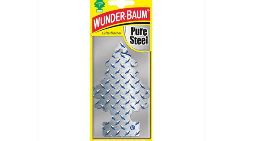 ODORIZANT AUTO BRADUT WUNDER-BAUM PURE STEEL 7612720208869 WUNDER-BAUM