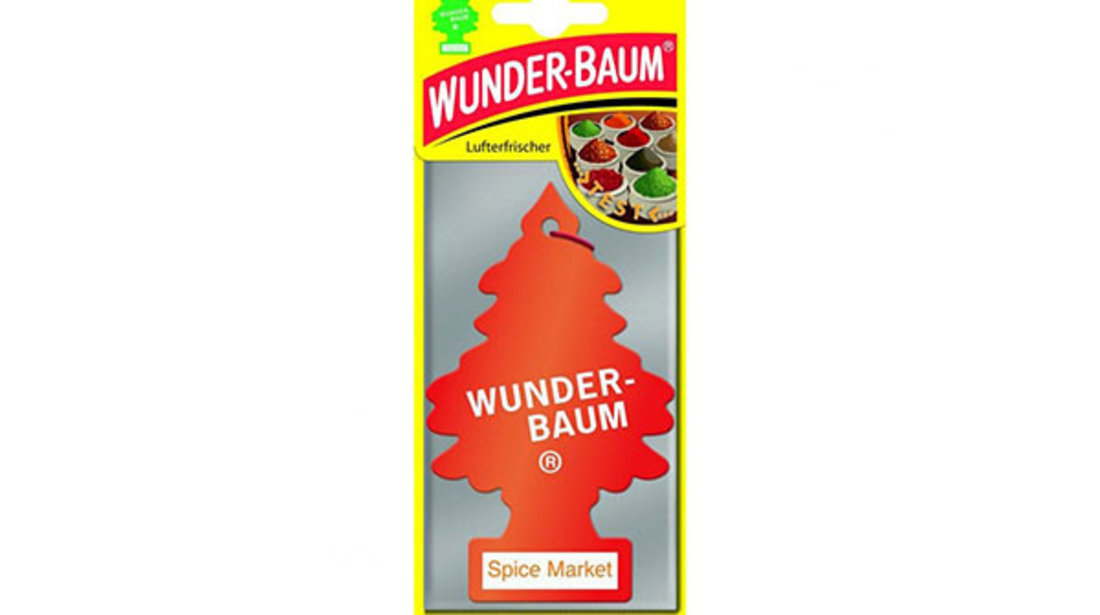 ODORIZANT AUTO BRADUT WUNDER-BAUM SPICE MARKET 7612720201242 WUNDER-BAUM