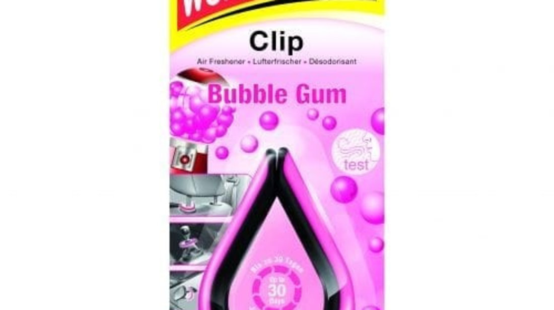 Odorizant Auto Clip Wunder-baum Bubble Gum 7612720841530