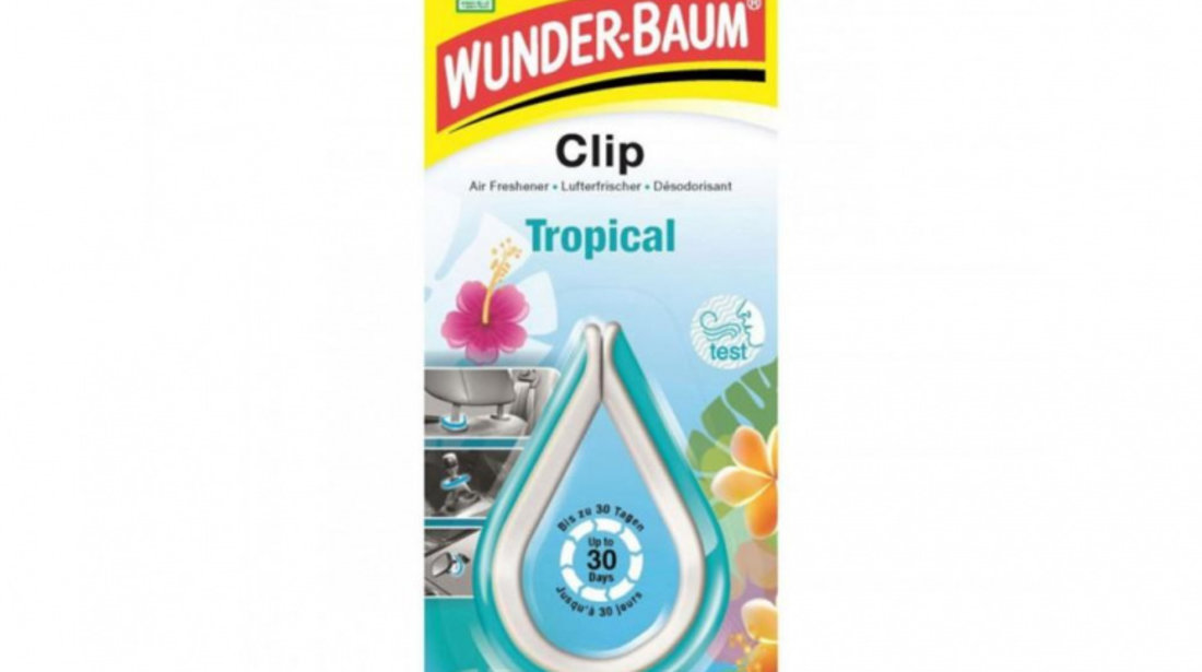 Odorizant auto clip wunder-baum tropical UNIVERSAL Universal #6 7612720841738