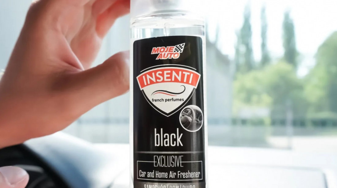 Odorizant Auto Concentrat Moje Auto Inseti Spray Black 50ML 15-175