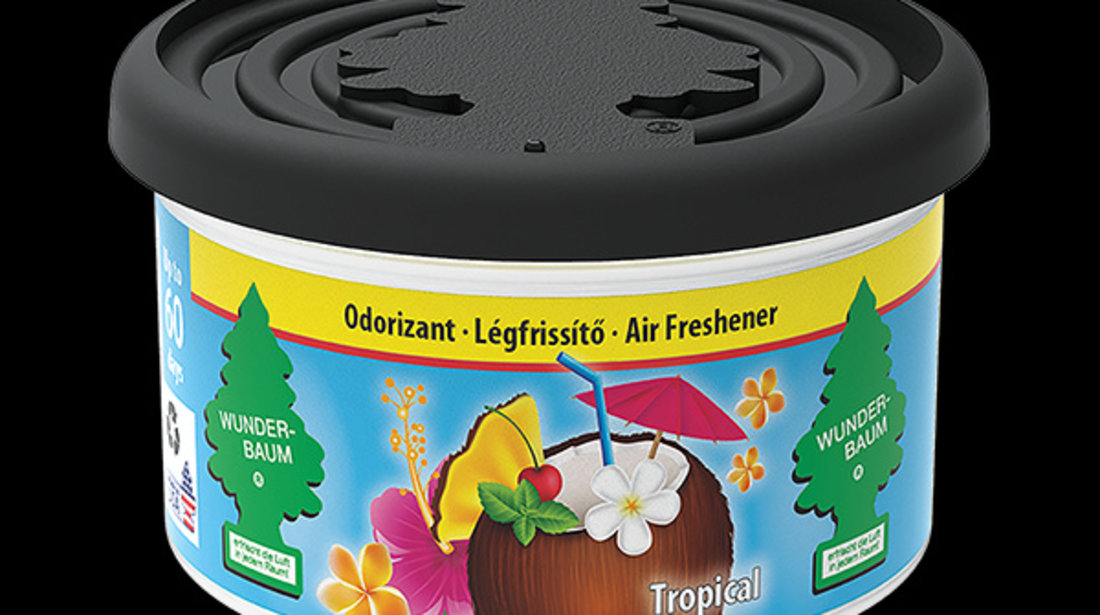 ODORIZANT AUTO CONSERVA WUNDER-BAUM TROPICAL 7612720881055 WUNDER-BAUM