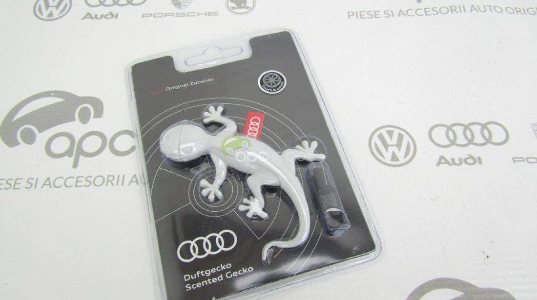 Odorizant Auto - Gecko Audi Original - Black - negru - ,,Aromatic / Woody''