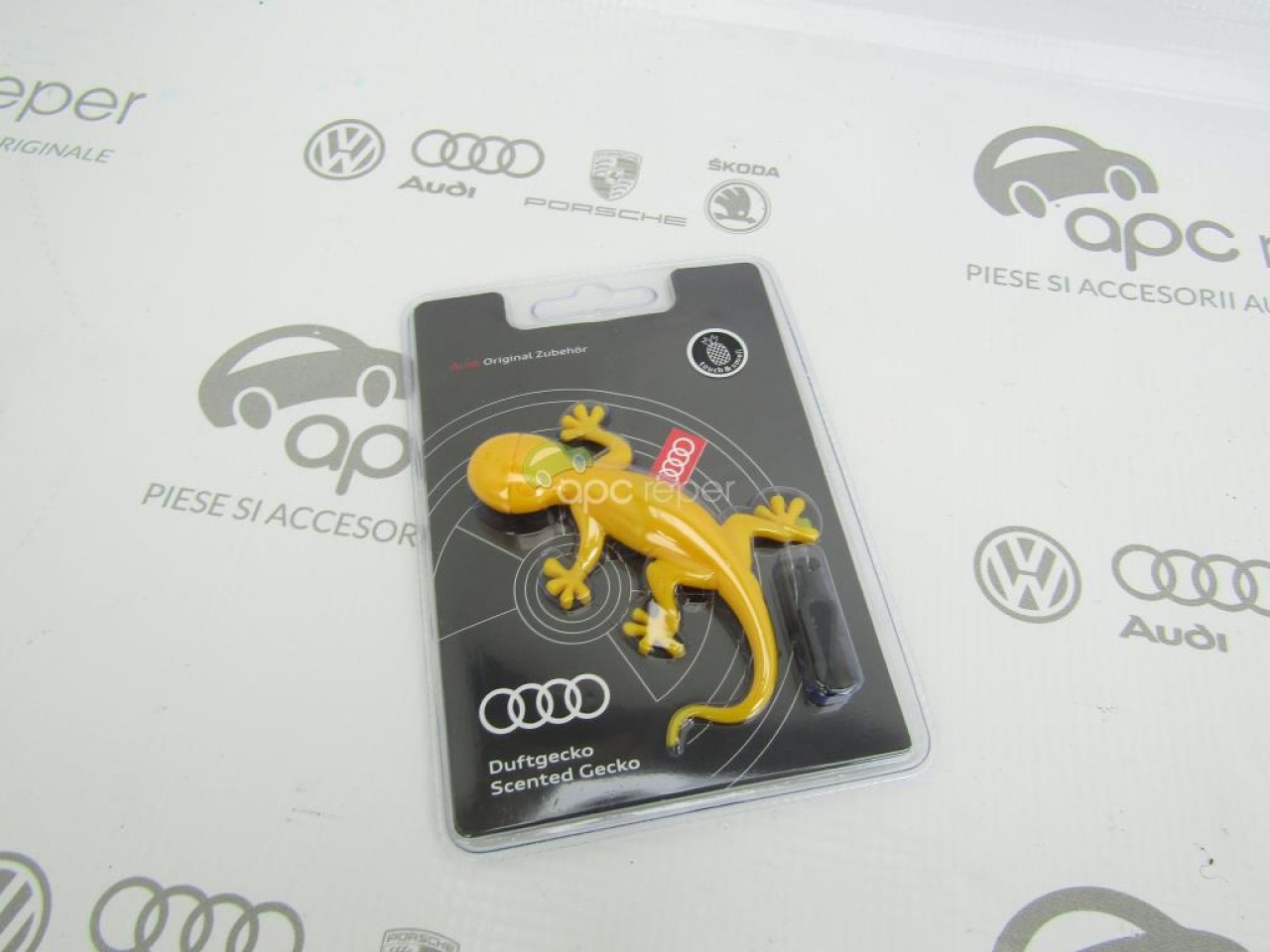 Odorizant Auto - Gecko Audi Original - Yelow - Galben - ,,Tropical Fruits''