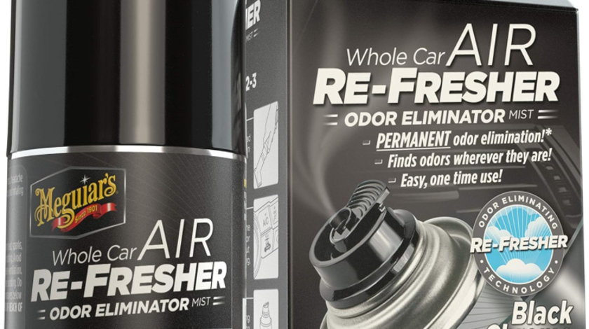 Odorizant Auto Meguiars Aer Re-Fresher Black Chrome 57G G181302MG