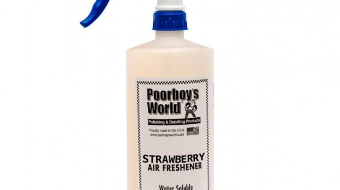 Odorizant Auto Poorboy's Aer Freshener - Strawberry 473ML PB-AFSTB-16