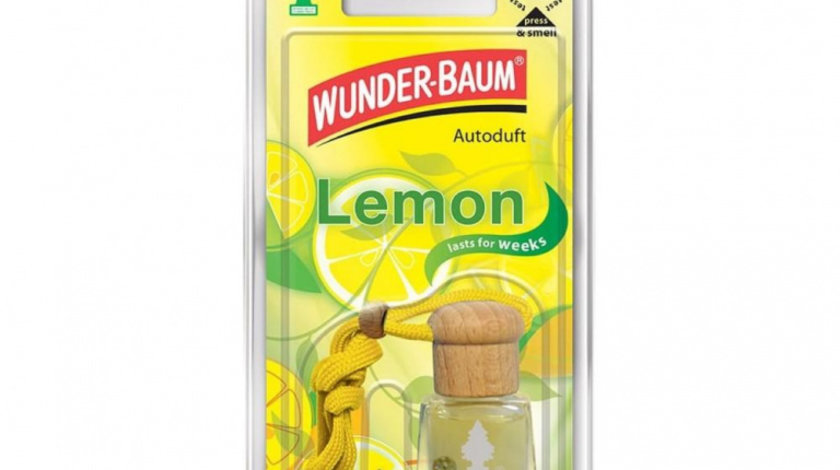 Odorizant auto sticluta wunder-baum lemon UNIVERSAL Universal #6 7612720831135