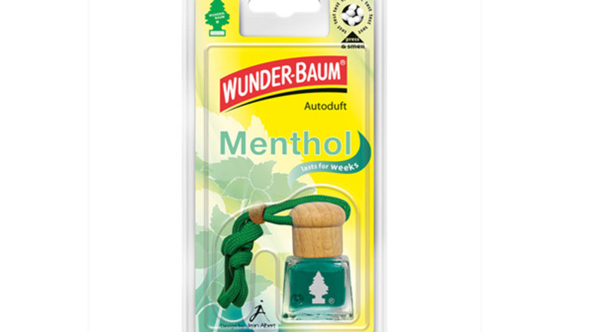 ODORIZANT AUTO STICLUTA WUNDER-BAUM MENTHOL 7612720831999 WUNDER-BAUM