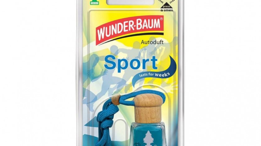 Odorizant auto sticluta wunder-baum sport UNIVERSAL Universal #6 7612720831869