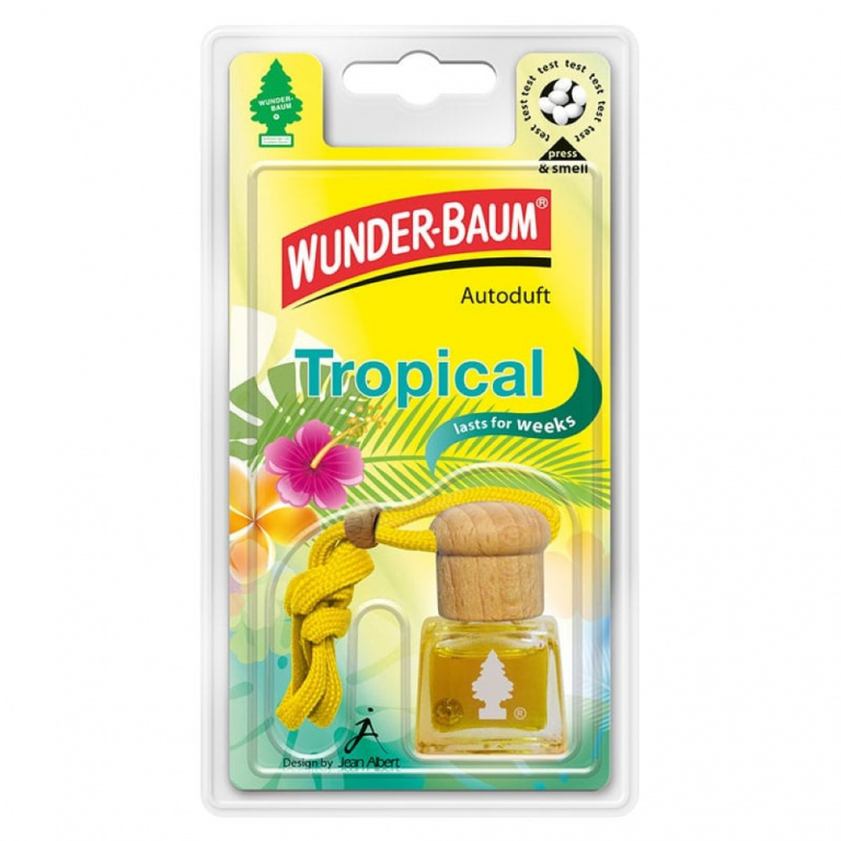 Odorizant Auto Sticluta Wunder-baum Tropical 7612720831258