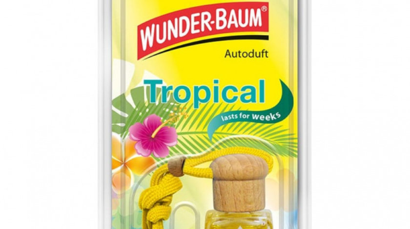 Odorizant Auto Sticluta Wunder-baum Tropical 7612720831258