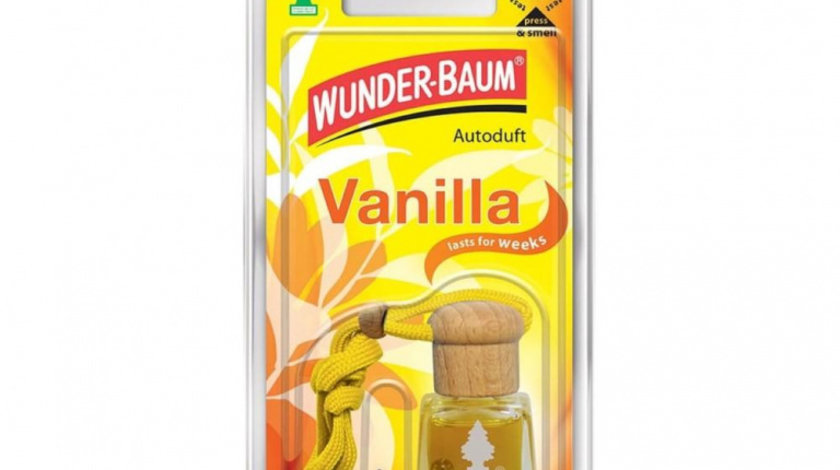 Odorizant auto sticluta wunder-baum vanilla UNIVERSAL Universal #6 7612720831111