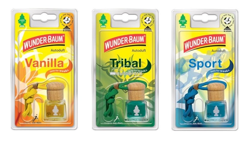 Odorizant auto Wunder Baum Sticluta - diverse arome 45852 piesa NOUA