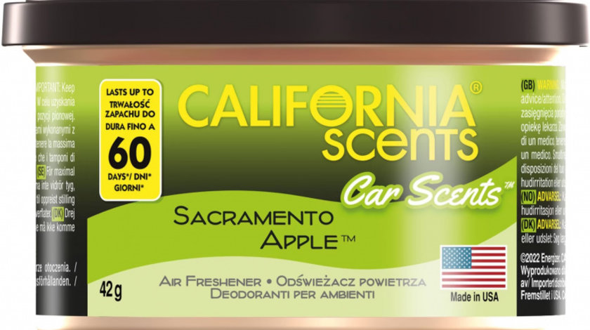 Odorizant California Scents® Car Scents Sacramento Apple 42G