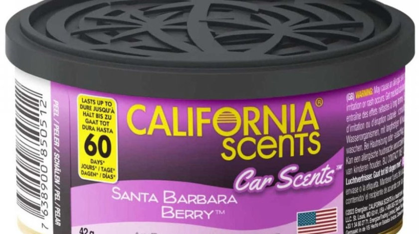 Odorizant California Scents® Car Scents Santa Barbara Berry 42G