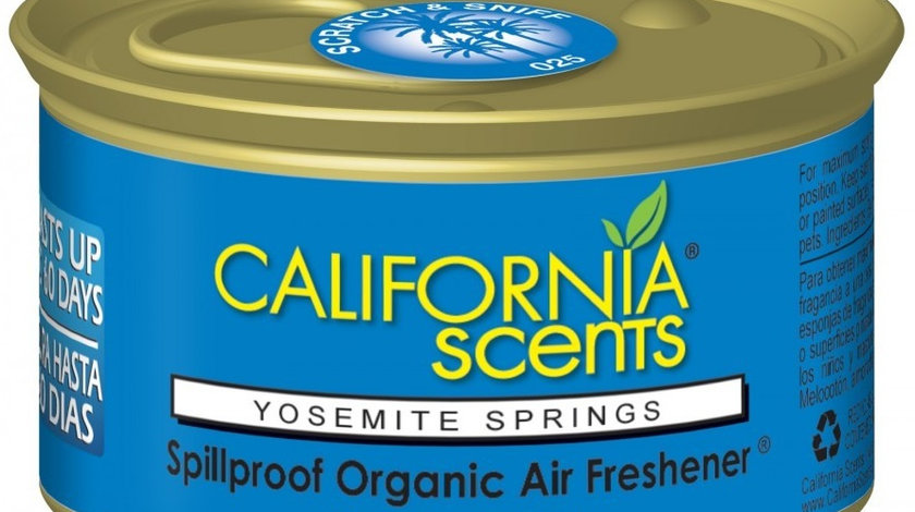 Odorizant California Scents Yosemite Springs 42G