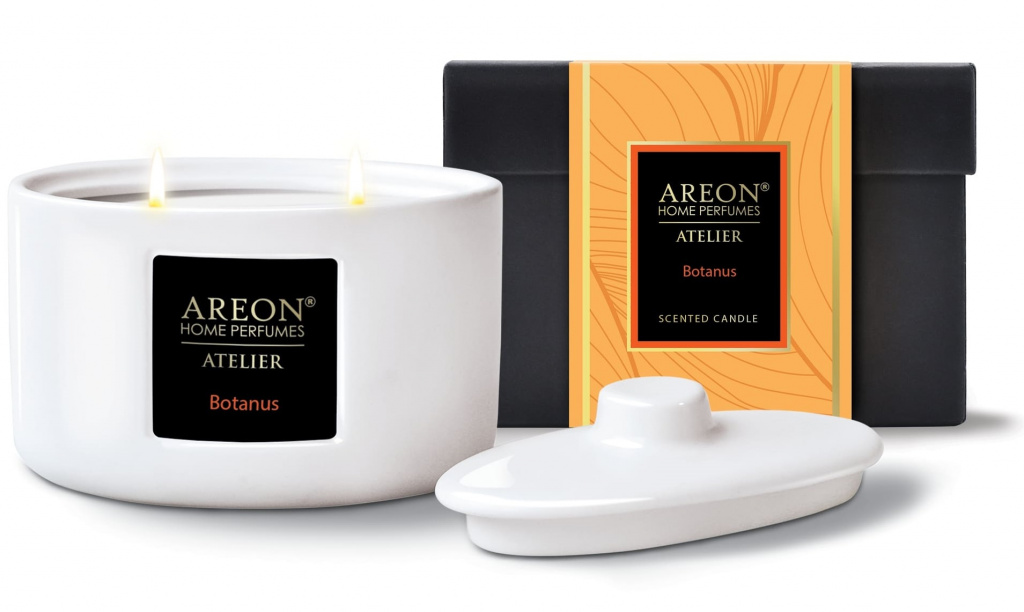 Odorizant Lumanare Areon Home Premium Scented Candle Atelier Botanus