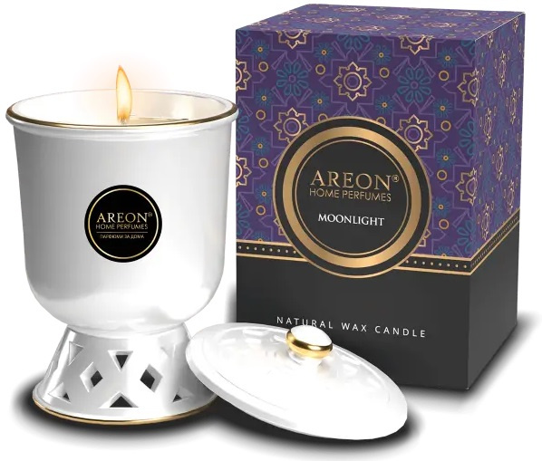 Odorizant Lumanare Parfumata Areon Home Premium Scented Candle Orient Moonlight
