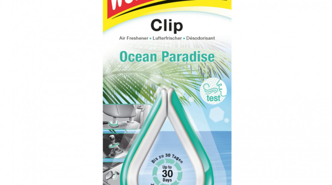 Odorizant Wunder-Baum Clip Ocean Paradise 7612720841752