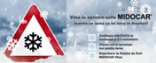 Verificarea de iarna este gratuita in service-urile MIDOCAR