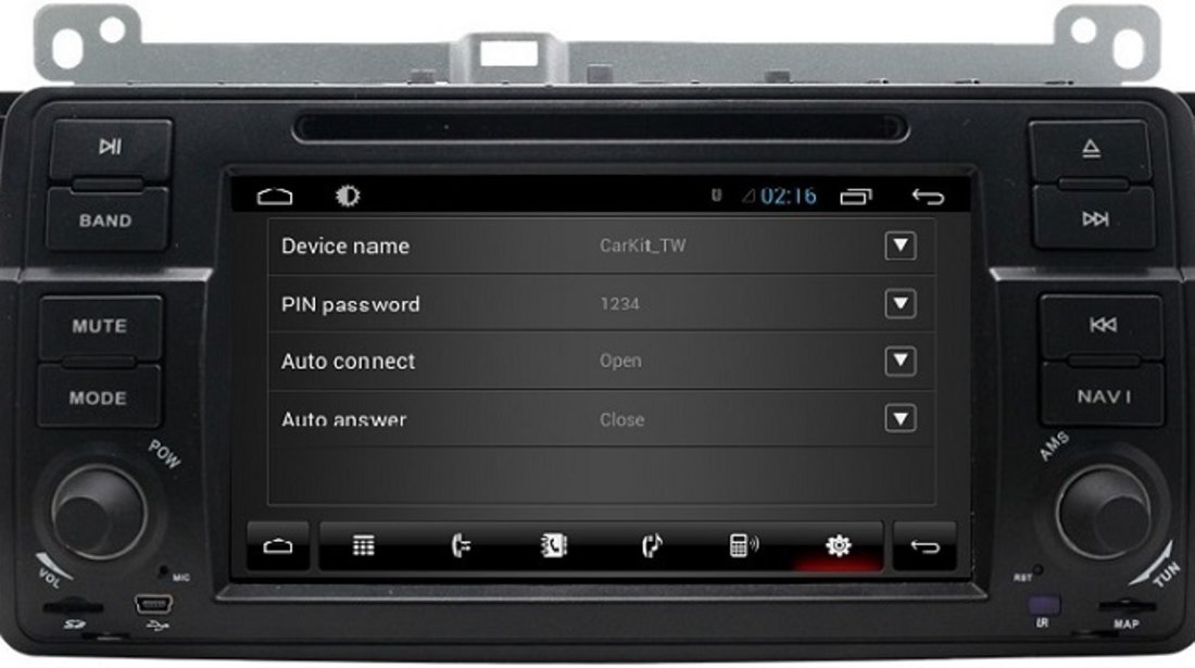 OFERTA! DVD PLAYER AUTO NAVIGATIE  ANDROID DEDICATA BMW SERIA 3 E46 M3 ROVER 75 EDOTEC-G052 2GB RAM