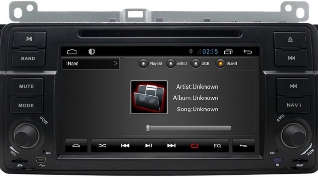 OFERTA! DVD PLAYER AUTO NAVIGATIE  ANDROID DEDICATA BMW SERIA 3 E46 M3 ROVER 75 EDOTEC-G052 2GB RAM