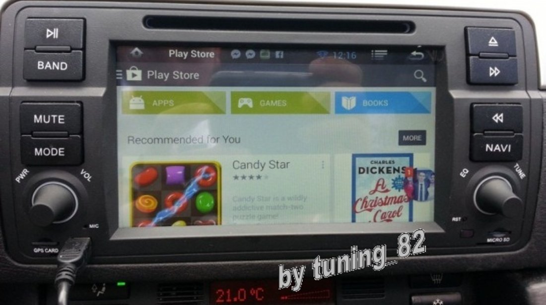 OFERTA! DVD PLAYER AUTO NAVIGATIE  ANDROID DEDICATA BMW SERIA 3 E46 M3 ROVER 75 EDOTEC-G052 2GB RAM