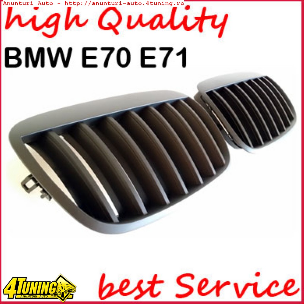 Oferta Grile fata negre modelul sport X5 e70 x6 e71 doar 250 ron setul