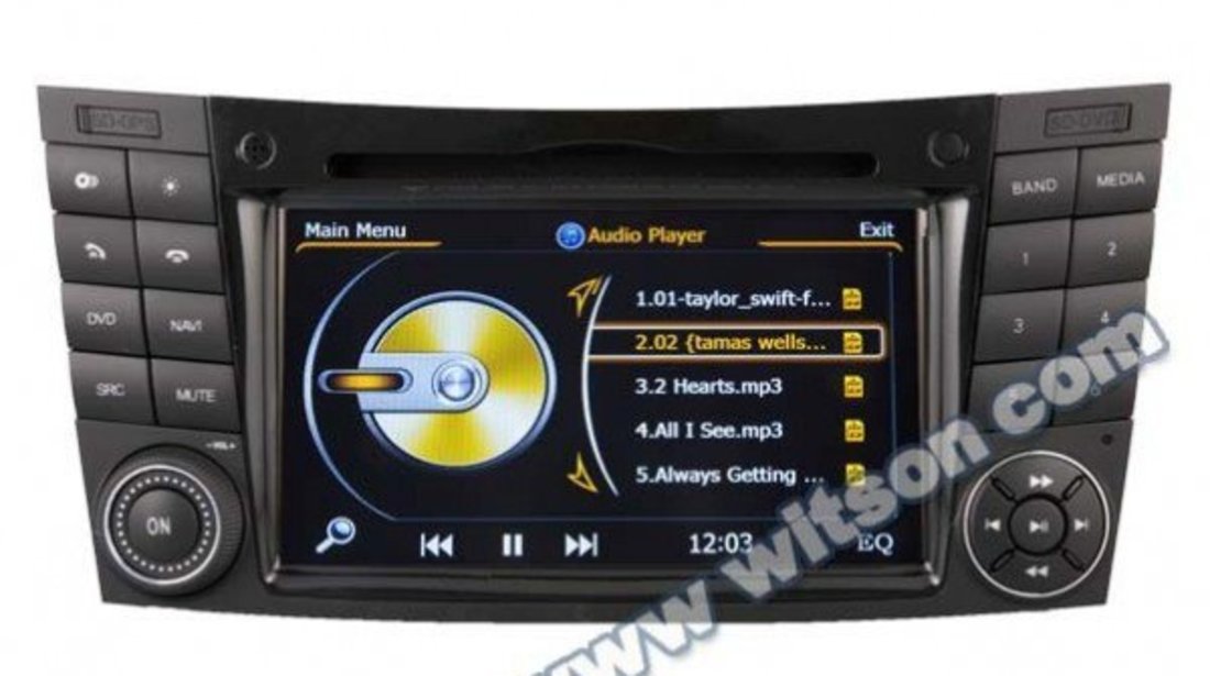 OFERTA!NAVIGATIE DEDICATA MERCEDES BENZ E CLASS W211 CLS W219 EDOTEC EDT-C090 PLATFORMA S100 DVD GPS