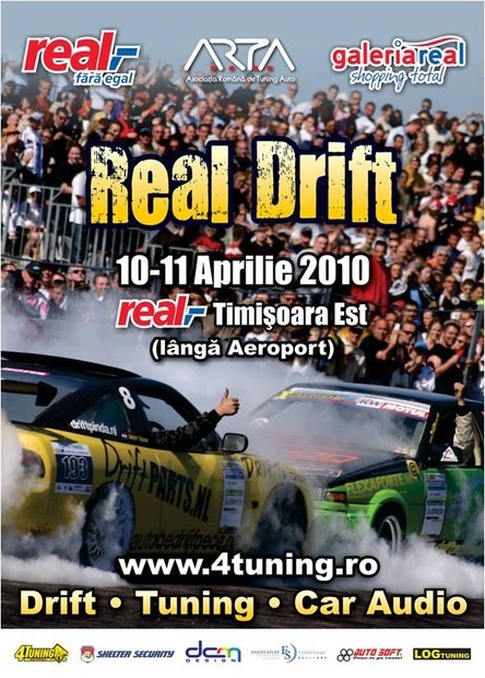 Oficial! A doua etapa din Campionatul de Drift: 10-11 Aprilie, Timisoara
