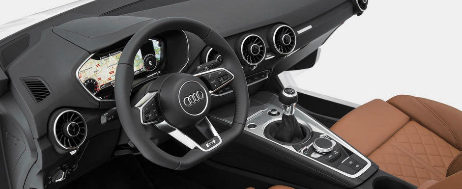 OFICIAL: Audi prezinta interiorul noului TT