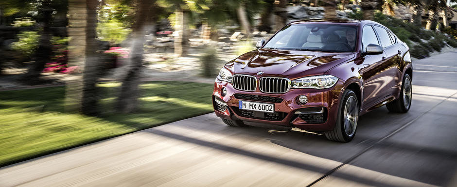 OFICIAL: BMW dezvaluie noul X6. GALERIE FOTO si VIDEO