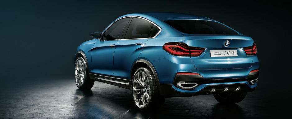 OFICIAL: BMW ne face cunostinta cu noul X4 Concept