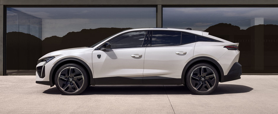 Oficial: Cea mai noua masina de la Peugeot ia forma unui sedan cu alura de fastback si garda la sol de SUV! Cat costa Oficial: Cea mai noua masina de la Peugeot ia forma unui sedan cu alura de fastback si garda la sol de SUV! Cat costa