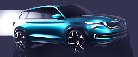 OFICIAL: Conceptul Skoda VisionS anunta un nou SUV in gama cehilor